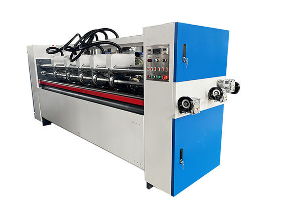 Ηλεκτρική ρύθμιση Thin Blade Slitter Scorer Machine με χειροκίνητη τροφοδοσία