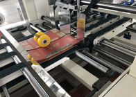 Πολυσύνθετη μηχανή Gluer φακέλλων Flexo για το κιβώτιο χαρτοκιβωτίων ζαρωμένου χαρτονιού