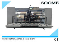 2000mm ζαρωμένη ράβοντας μηχανή χαρτοκιβωτίων, μεγάλο κιβώτιο χαρτοκιβωτίων που κατασκευάζει τη μηχανή