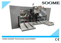 2000mm ζαρωμένη ράβοντας μηχανή χαρτοκιβωτίων, μεγάλο κιβώτιο χαρτοκιβωτίων που κατασκευάζει τη μηχανή