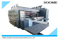 Αυτόματη μηχανή εκτύπωσης PLC Flexo για τη ζαρωμένη συσκευασία χαρτοκιβωτίων