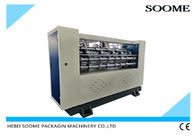 80m/Min σε απευθείας σύνδεση Slitter γραμμών παραγωγής χαρτοκιβωτίων μηχανή σκόρερ
